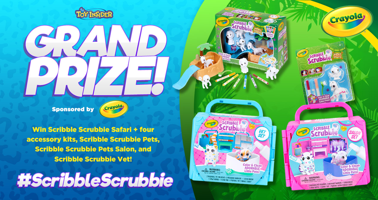 Get Colorful in Our Crayola #ScribbleScrubbie Twitter Party on Dec. 20 -  The Toy Insider